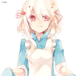 😊 f65b6c81 Anime, Fille, Mignon, Femme de ménage whatsapp sticker