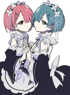 Re:Zero @Weempire @keiriststicks telegram stickers