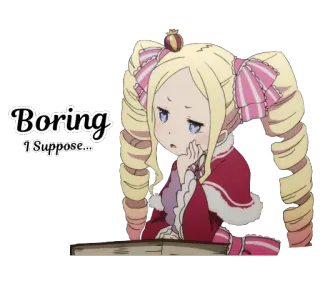 Re:Zero by @Splenta 4 Yalda telegram stickers