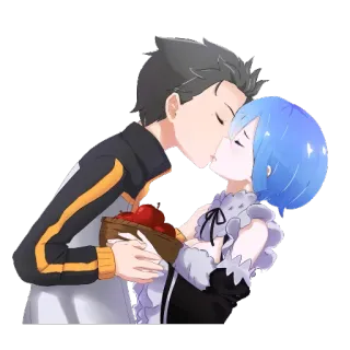 Re:Zero by @Splenta 4 Yalda telegram stickers