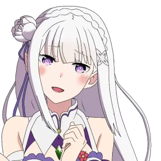 Re:Zero by @Splenta 4 Yalda telegram stickers