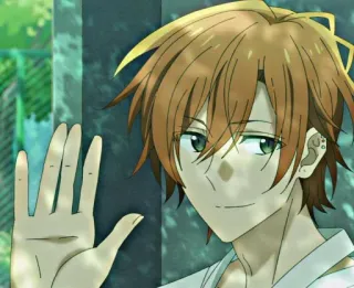 👋 4ffe17b4 애니메이션, 만화, 캐릭터, 손 흔드는, 친근한, 인사, 만화 telegram sticker