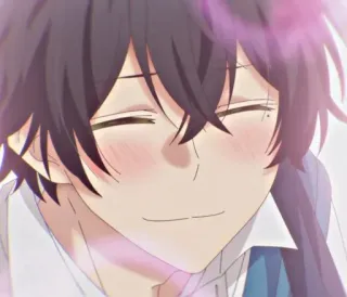 😊 687cb4e5 애니메이션, 인물 사진, 웃는, 클로즈업, 만화, 행복한 telegram sticker