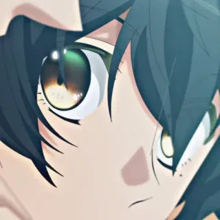 👀 87bcf5e3 애니메이션, 얼굴, 눈, 캐릭터, 인물사진, 미술 telegram sticker