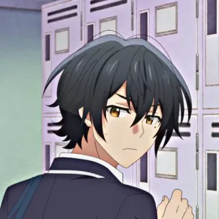 🙄 f1a0fd42 애니메이션, 캐릭터, 학교, 소년, 만화, 학생 telegram sticker