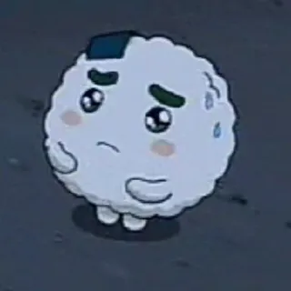 🍙 94feeada 饭团, 饭糰, 卡哇伊, 可爱, 伤心, 食物, 日式, 卡通 telegram sticker