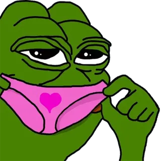 😏 2d52a39c Pepe the Frog Żaba Pepe, Meme, Żaba, Mem internetowy, Kreskówka, Postać telegram sticker