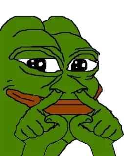 🙊 e10f8bb2 Pepe the Frog pepe, żaba, mem internetowy, mem, postać telegram sticker