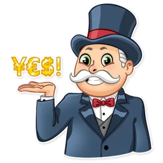 Monopoly telegram stickers