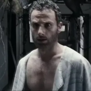 😳 38c3d5d0 Rick Grimes The Walking Dead Rick Grimes, The Walking Dead, zombie, horror, post-apocalyptic telegram sticker