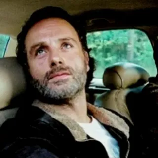 🙄 c578c09c Rick Grimes The Walking Dead The Walking Dead, Rick Grimes, zombie, character, TV series telegram sticker