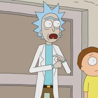 🛸 28bcdade Rick Sanchez Rick and Morty 만화, 성인 애니메이션, SF (과학 소설), 릭 앤 모티, 릭 산체스 telegram sticker