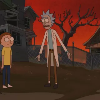 🛸 4ce0a9cd Rick Rick and Morty 만화, 릭 앤 모티, 성인 애니메이션, SF, 릭, 모티 telegram sticker