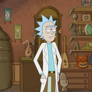 🛸 50e31506 Rick Sanchez Rick and Morty 만화, 성인 애니메이션, SF, 과학자, 릭 앤 모티, 릭 산체스 telegram sticker