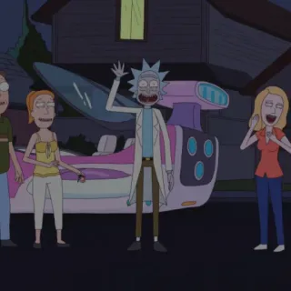 🛸 98378c57 Rick Sanchez Rick and Morty 릭 앤 모티, 만화, Adult Swim, SF, 애니메이션, 릭 산체스 telegram sticker