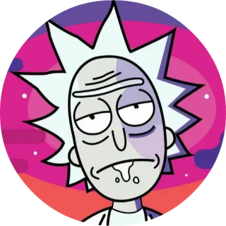 😒 55b62c36 Rick Sanchez Rick and Morty Rick et Morty, Rick Sanchez, Dessin animé, Animation adulte, Science-fiction, Drôle telegram sticker