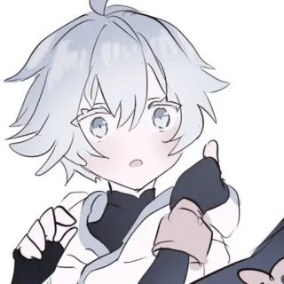 🕸 39721d89 Chongyun Genshin Impact Anime, Video game, Chongyun, Genshin Impact, Karakter, Fanart whatsapp sticker