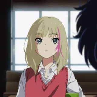 🍉 aa309418 anime girl, school uniform, cute, manga, character, illustration telegram sticker