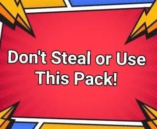 💢 3c53d278 Don't Steal or Use This Pack! adesivo, non rubare, copyright, proprietà, cartone animato whatsapp sticker