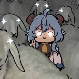 💭 ae70d8b9 อนิเมะ, การ์ตูน, น่ารัก, คาวาอิ, ตัวละคร, สันติภาพ telegram sticker