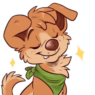 ✨ 59c204a7 Hund, süß, Tier, Haustier, Cartoon whatsapp sticker