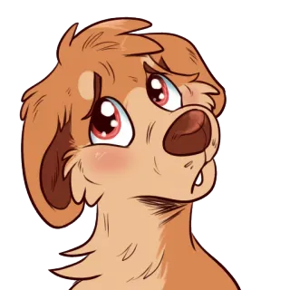 😭 faa635f1 Hund, Tier, Cartoon, niedlich, fell, Haustier whatsapp sticker
