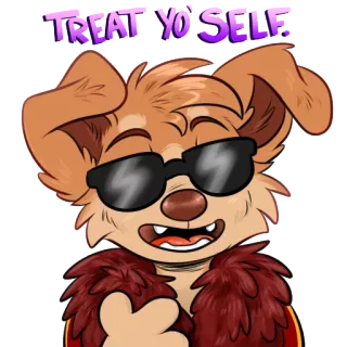 Riley and Kiro 2.0 telegram stickers