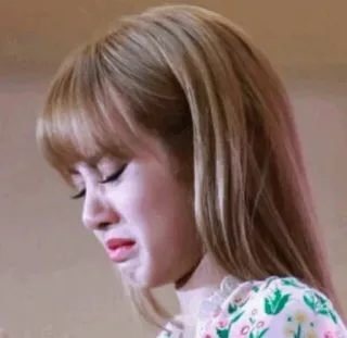 🌸 25a1c548 crying, sad, upset, woman, portrait, emotional, distressed telegram sticker