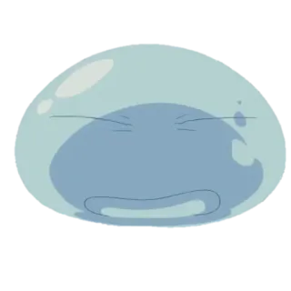 😃 9f447890 Rimuru Tempest That Time I Got Reincarnated as a Slime Anime, Schleim, Isekai, Reinkarnation, Fantasy telegram sticker