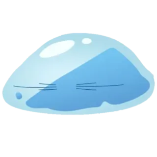 😖 ced3d58e Rimuru Tempest That Time I Got Reincarnated as a Slime Anime, Schleim, Fantasy, Isekai, Rimuru, Niedlich, Manga telegram sticker