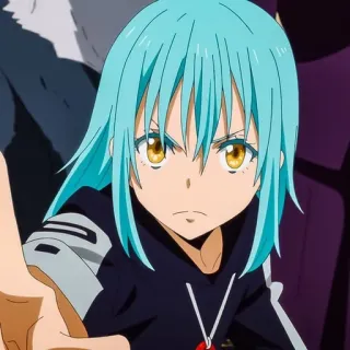 💙 9439ef98 Rimuru Tempest That Time I Got Reincarnated as a Slime Anime, Isekai, Slime, Chuyển sinh, Fantasy telegram sticker