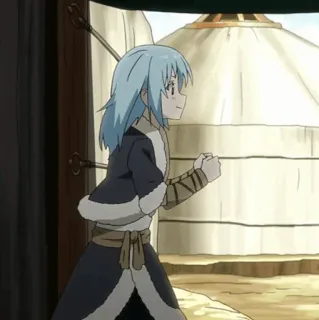 💎 3ade2862 Rimuru Tempest That Time I Got Reincarnated as a Slime Anime, Rimuru, Tempest, Slime, Isekai telegram sticker