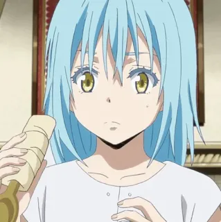 💎 4c00fb93 Rimuru Tempest That Time I Got Reincarnated as a Slime Anime, Rimuru, Tempest, Slime, Isekai telegram sticker