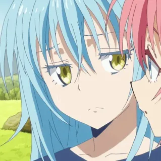 💎 861670bc Rimuru Tempest That Time I Got Reincarnated as a Slime Anime, Manga, Isekai, Fantasi, Slime, Rimuru, Tempest telegram sticker