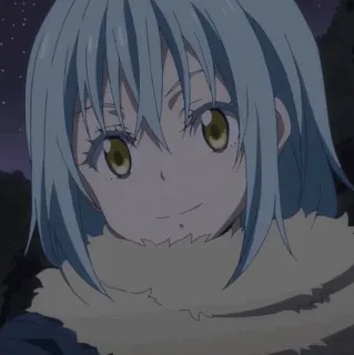 💎 8c1f0ba0 Rimuru Tempest That Time I Got Reincarnated as a Slime Anime, Manga, Fantasi, Rimuru, Tempest, Slime telegram sticker