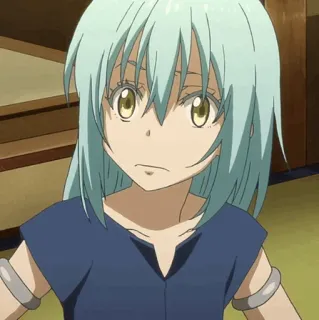 💎 9c9d9a4a Rimuru Tempest That Time I Got Reincarnated as a Slime Anime, Rimuru, Tempest, Slime, Isekai telegram sticker