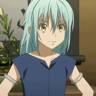 💎 ab0453fb Rimuru Tempest That Time I Got Reincarnated as a Slime Anime, Rimuru Tempest, Isekai, Slime, Manga, Karakter telegram sticker