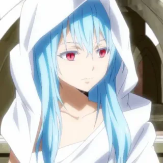 😒 2de3bed3 Rimuru Tempest That Time I Got Reincarnated as a Slime Anime, Isekai, Slime, Manga, Rimuru, Tempest telegram sticker