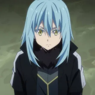 🙁 51eac09d Rimuru Tempest That Time I Got Reincarnated as a Slime Anime, Isekai, Slime, Rimuru, Tempest telegram sticker