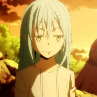 😑 85bd12aa Rimuru Tempest That Time I Got Reincarnated as a Slime Anime, Isekai, Slime, Manga, Rimuru telegram sticker