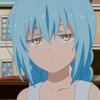 🌟 980b3b95 Rimuru Tempest That Time I Got Reincarnated as a Slime Аниме, Слизь, Исекай, Римуру, Темпест telegram sticker