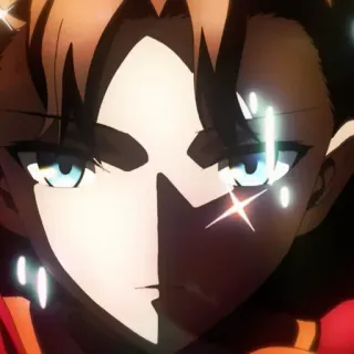 Rin Tohsaka • @aninestickersii telegram stickers