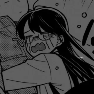 😭 ae69d816 llorando, anime, manga, chica, triste telegram sticker