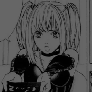 Gothic anime icons 🖤¦¦ @noran735 telegram stickers
