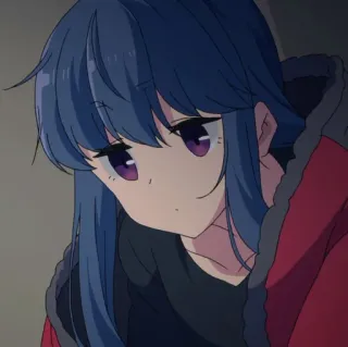 🏕 95533f3b animé, fille, dessin animé, portrait telegram sticker