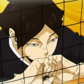 ✖️ b92bd015 Anime, Vôlei, Personagem, Esportes, Haikyuu whatsapp sticker