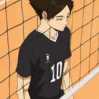 ✖️ bc3b64c3 Suna Rintarou Haikyuu!! Anime, Haikyuu, Vôlei, Esportes, Suna Rintarou, Inarizaki, Mangá whatsapp sticker