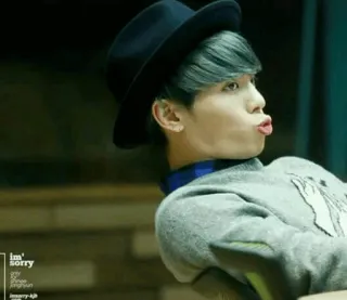 😚 168b26a0 I'M SORRY kpop, 미안, 가수, 연예인, 한국 telegram sticker