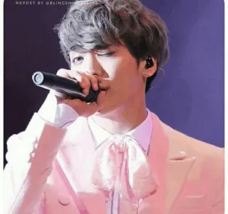 😉 fb8427b1 REPOST BY @BLINGSHINING 가수, 마이크, 공연자, 음악, 엔터테인먼트 telegram sticker