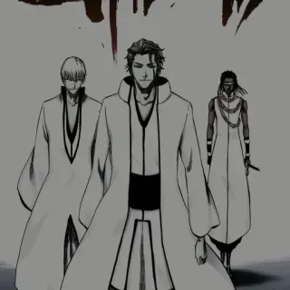 🧬 4e9b5a9f Aizen Bleach Anime, Manga, Aizen, Bleach, Bösewichte, Schwert, Böse telegram sticker